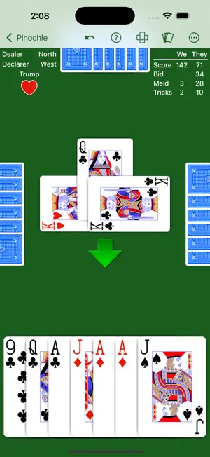 Pinochle - Expert AI screenshot 2