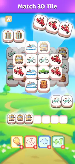 Tile Match - Scenery Journey screenshot 1
