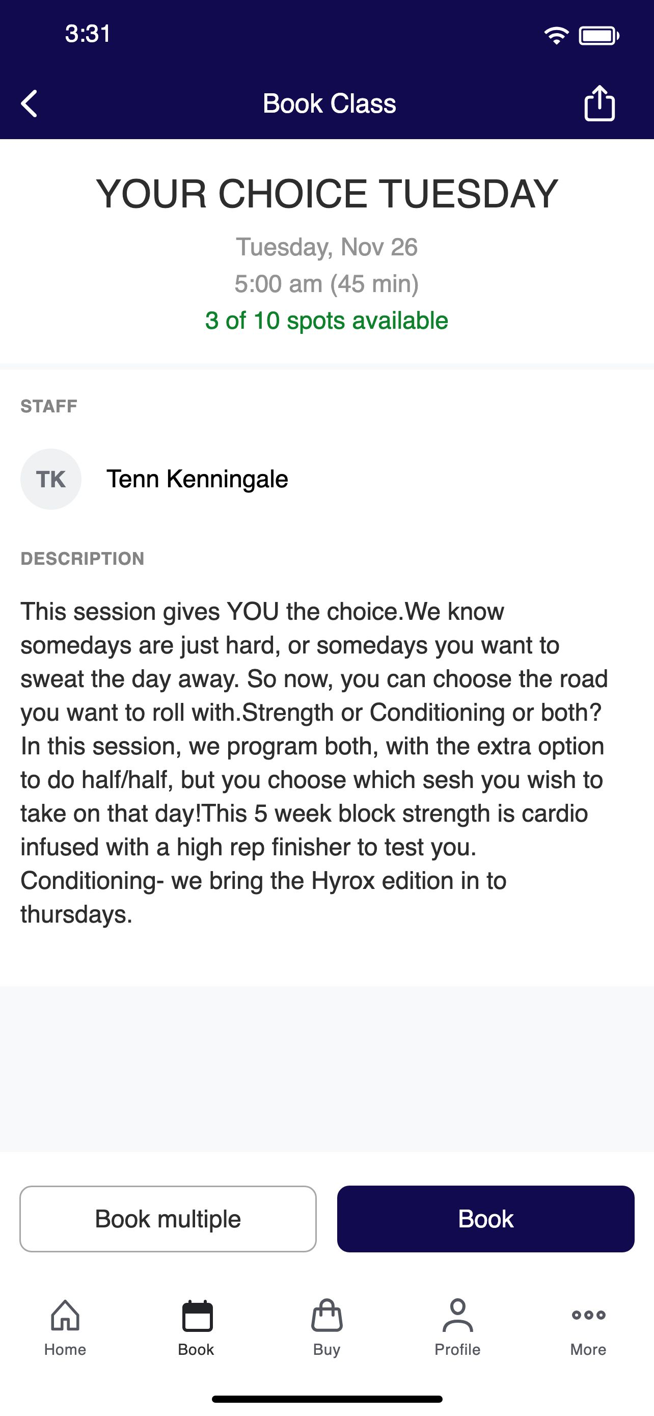 Pure PT Fitness screenshot 3