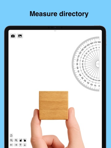 Smart Protractor iPad screenshot