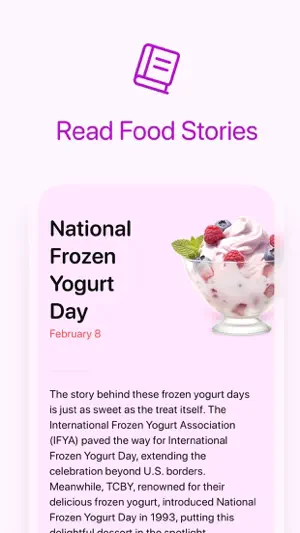 Food Holidays Calendar screenshot 4