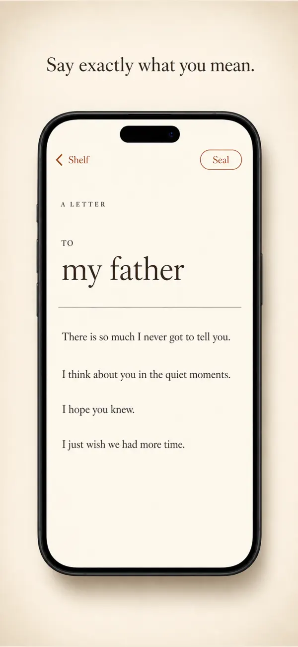 Screenshot #2 pour Unsaid: Unsent Letters