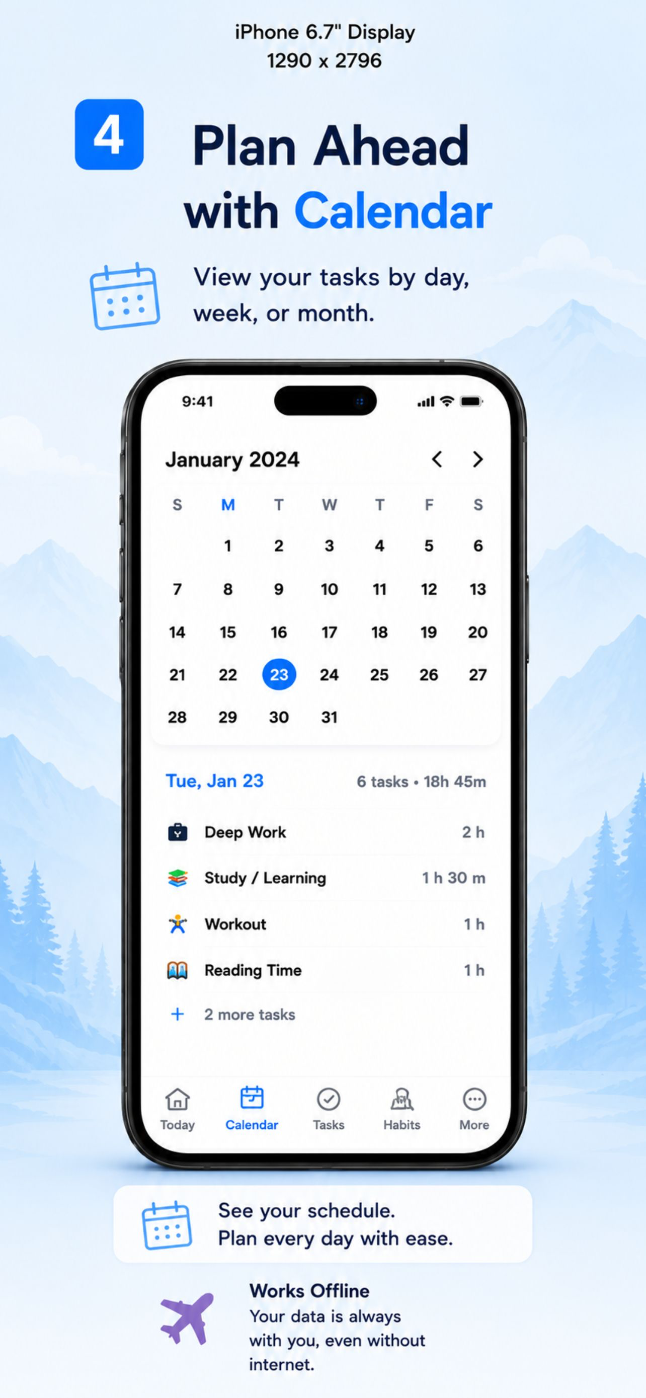 Todo Planner & Daily Timeline screenshot 4