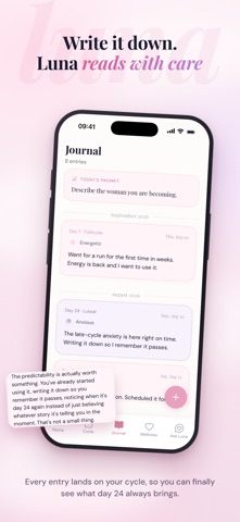 My Luna Flow: Period Tracker Screenshot 5 of 6