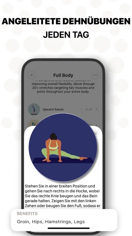 Bend: Stretching & Flexibility screenshot 3 of 10
