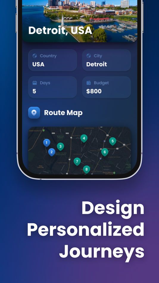 #2. Been Map Tracker by GetMap (iOS) By: AI Travel Planner