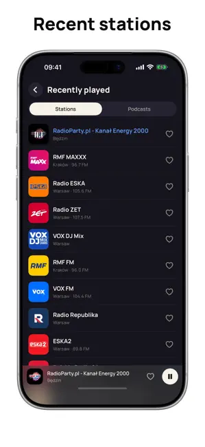 Radio Poland FM Live Online iPhone screenshot 5