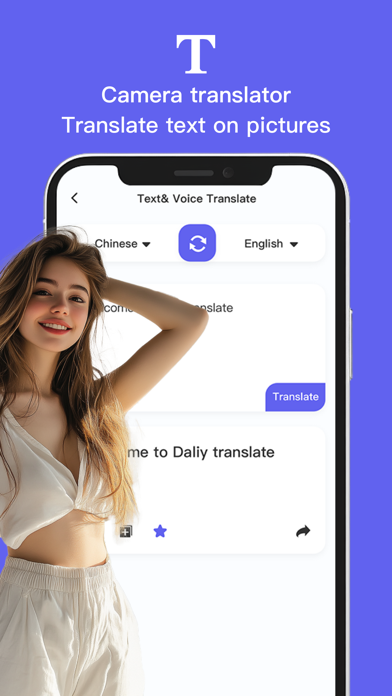 Daily Translate: AI Text Voice Screenshot