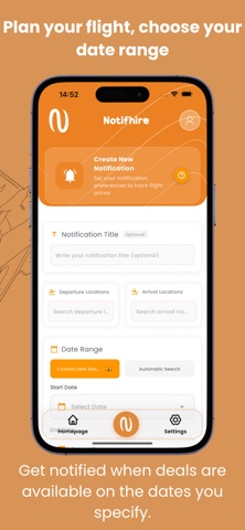 Notifhire - Flight Tracker Screenshot 3 of 6