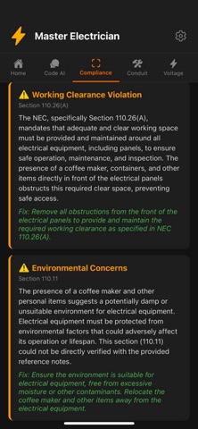 Master Electrician - Code AI Screenshot 4 of 7