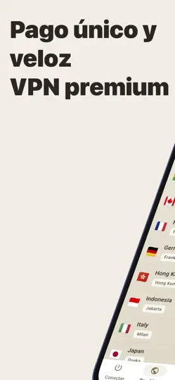 Captura de pantalla de Dunova VPN: Rápido Y Seguro en iPhone 1