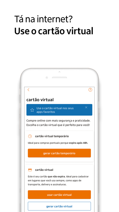 Itaú: Cartões de crédito Screenshot