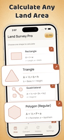 Land Calculation Screenshot 1 of 5