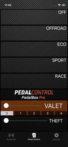PEDAL CONTROL Pedalbox Pro screenshot