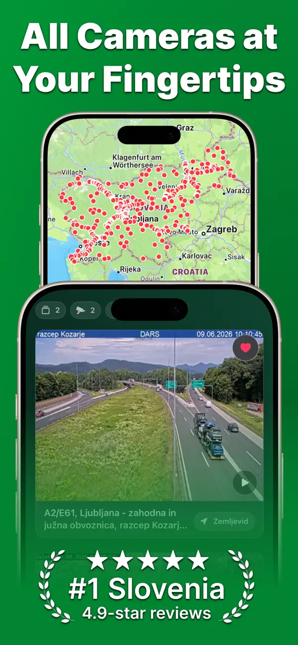 Screenshot #1 pour Traffic Cameras Slovenia