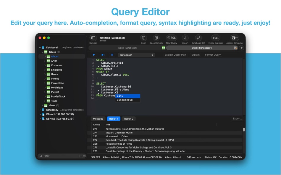 #2. SQLiteFlow - SQLite Editor (macOS) Ved: 晨亮 贾