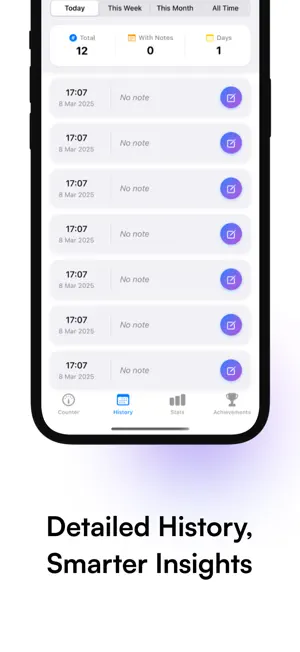 Stop Smoking Tracker: QuitNow screenshot 3