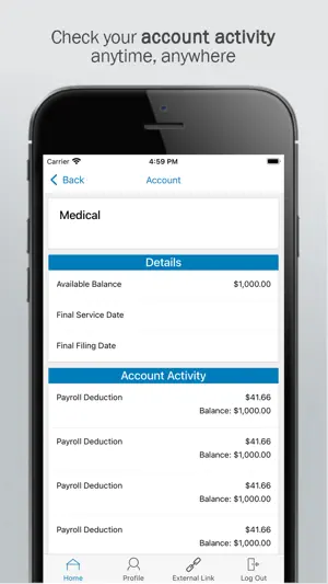 myFlexDollars screenshot 2