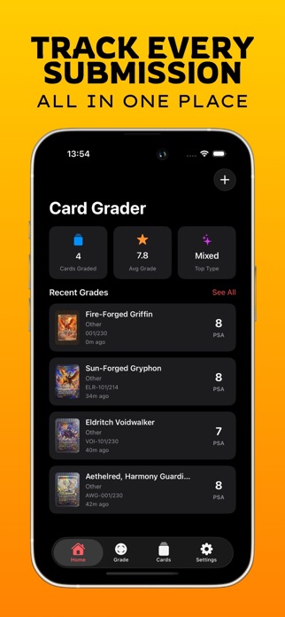 Card Grader App Screenshot 4 of 6