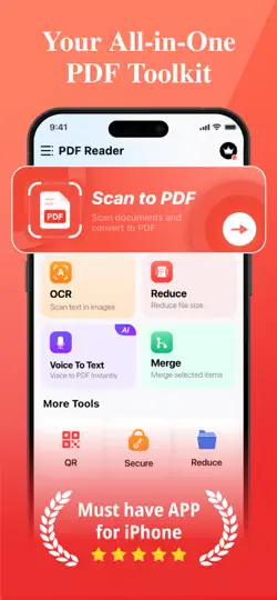 Captura de pantalla de PDF Scanner: Edit & Sign en iPhone 1