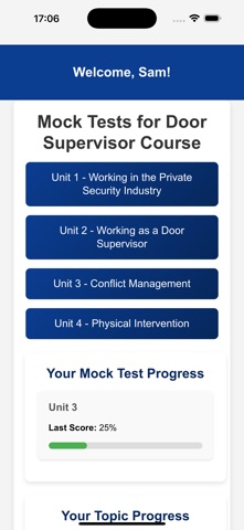 Door Supervisor Mock Tests Screenshot 1 of 8