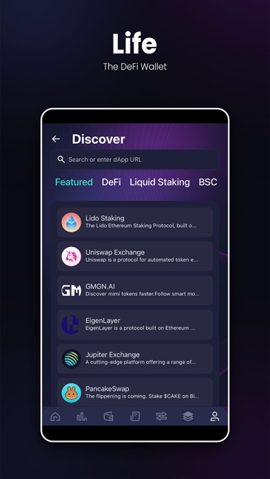 Life - The DeFi Wallet Screenshot