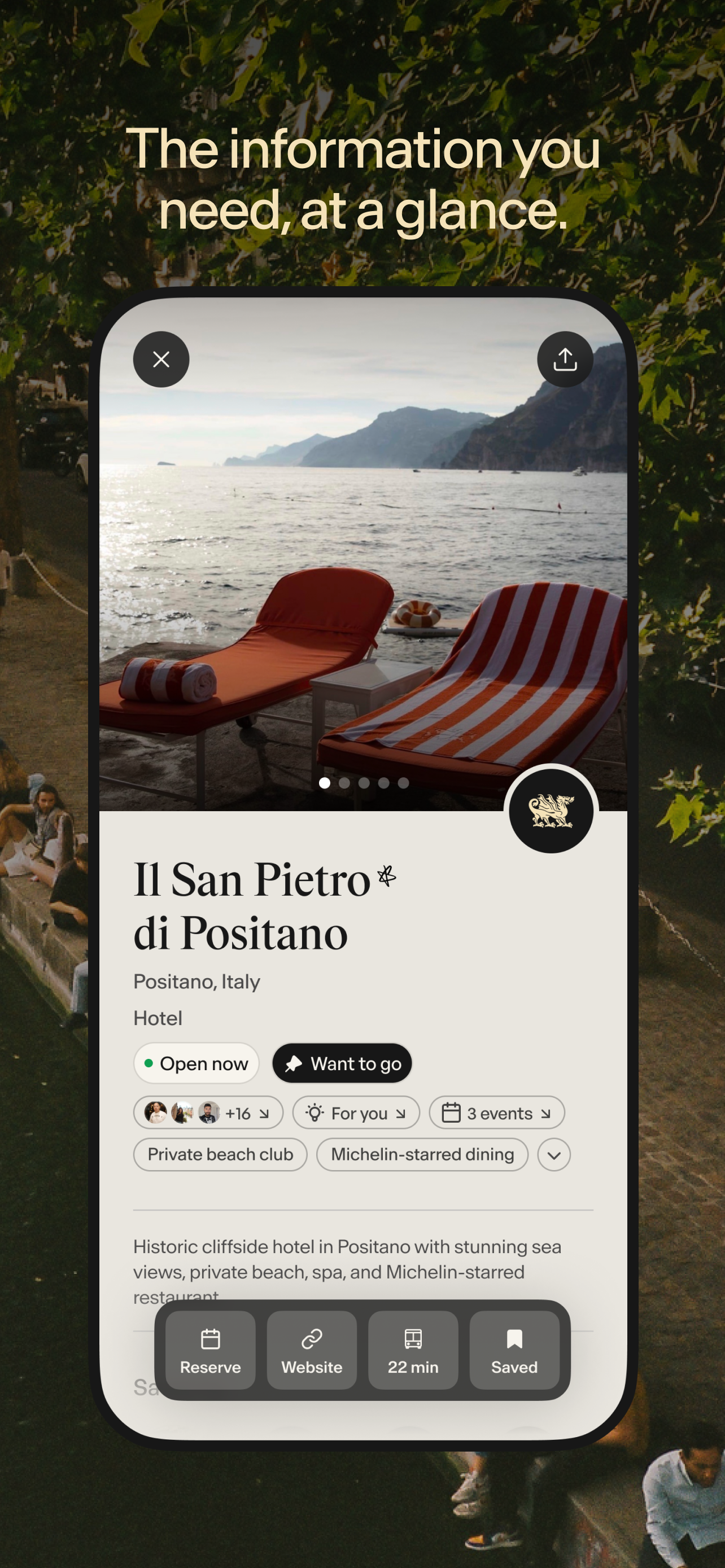 Places: Curated Discovery
