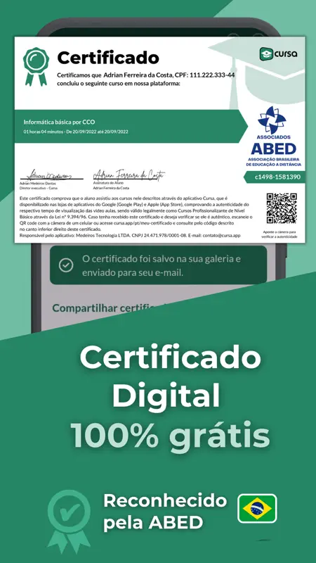 Cursa - Aprenda qualquer coisa screenshot 2 of 10