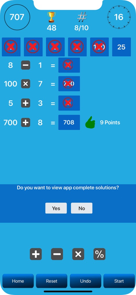 The Countdown Numbers Game - Games App | MWM