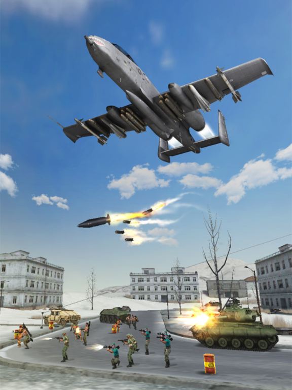 Sky Defense: War Duty iPad screenshot 8 - Games app