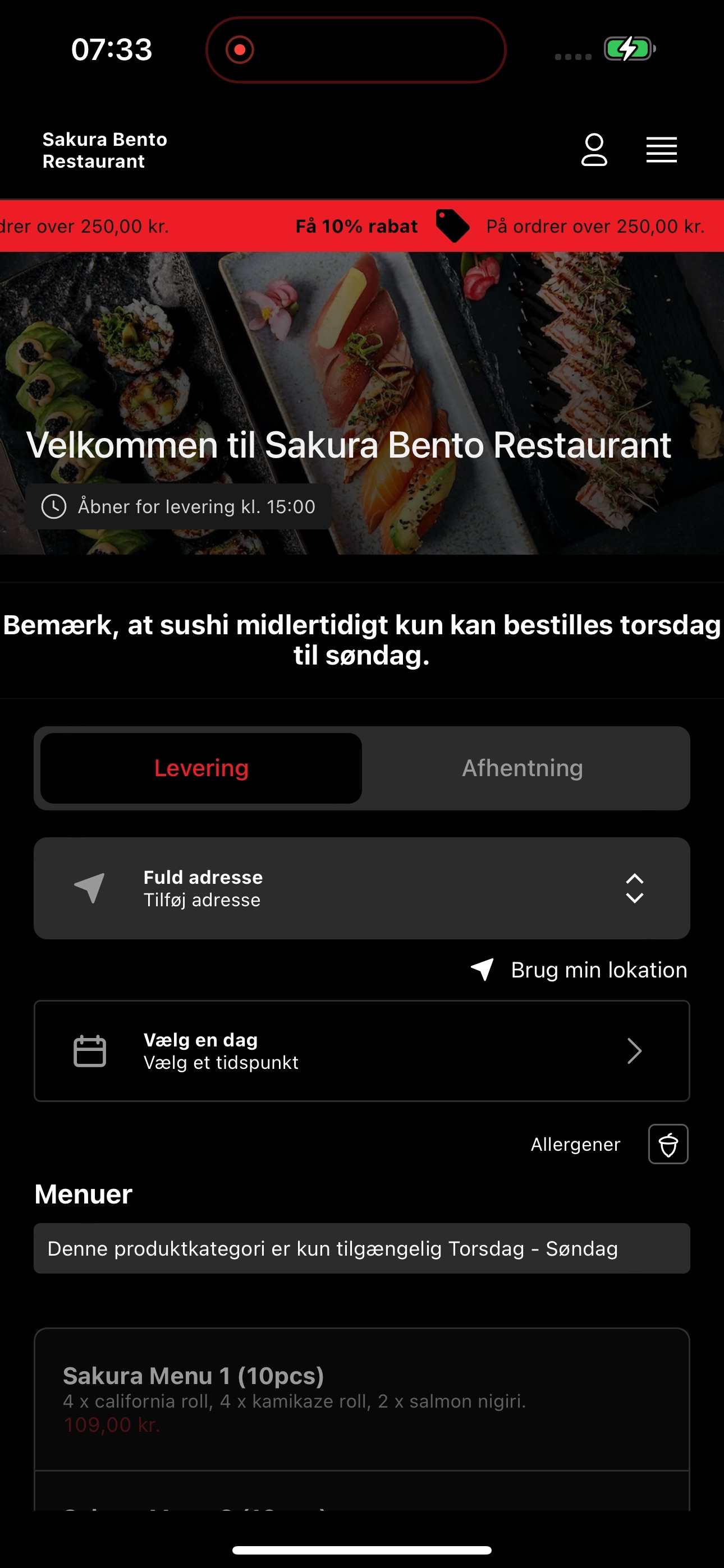 Screenshot 5 of Sakura Bento Restaurant