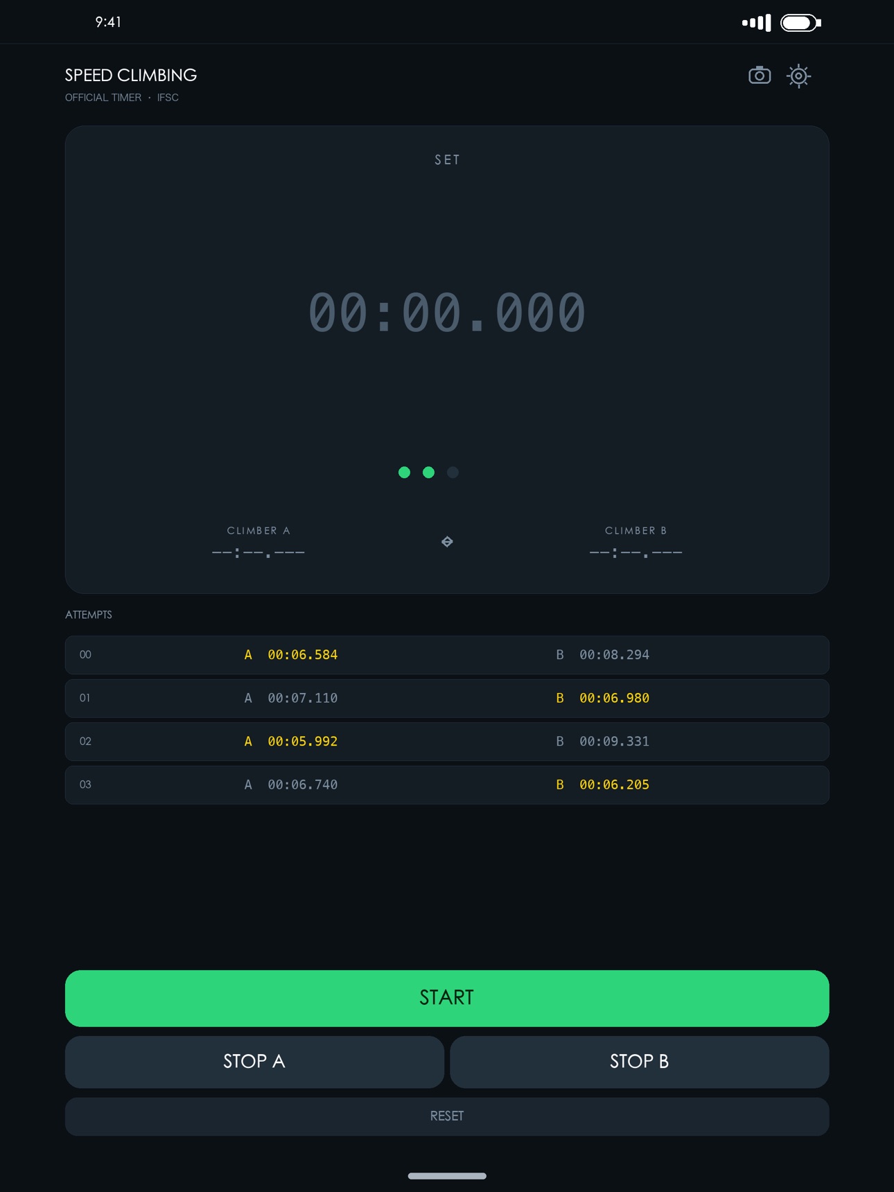 Screenshot 7 of SpeedClimbingTimer