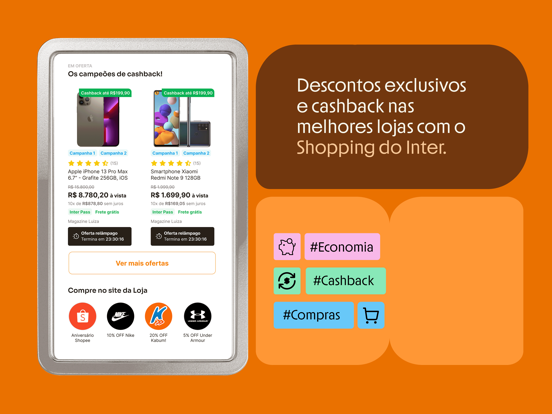 Screenshot #6 pour Inter: Conta, Cartão e Pix
