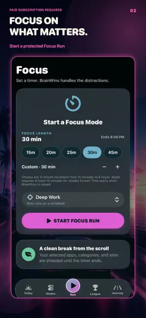 BrainWins: App Blocker screenshot 2