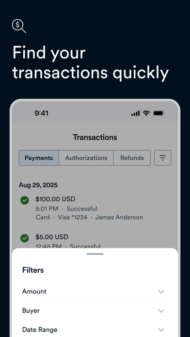 Finix Checkout iPhone screenshot 5 - Business app