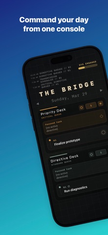 The Bridge: Task Manager screenshot 1