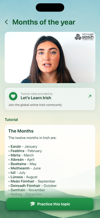 Gaeilge Time Screenshot 4 of 7