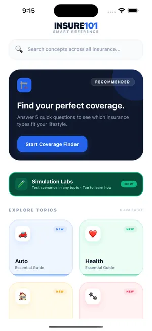Insure101 screenshot 2