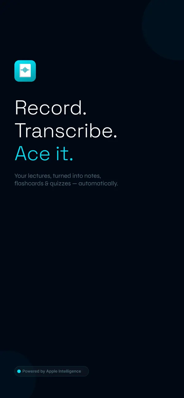 Screenshot #1 pour StudyScribe