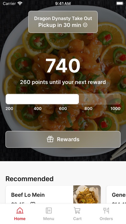 Dragon Dynasty Take Out