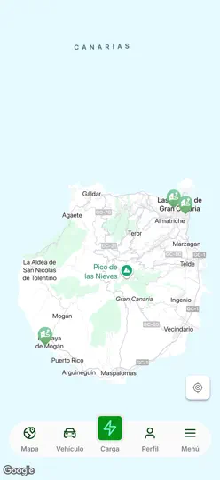 Captura de pantalla de Eco Carga Islas en iPhone 1