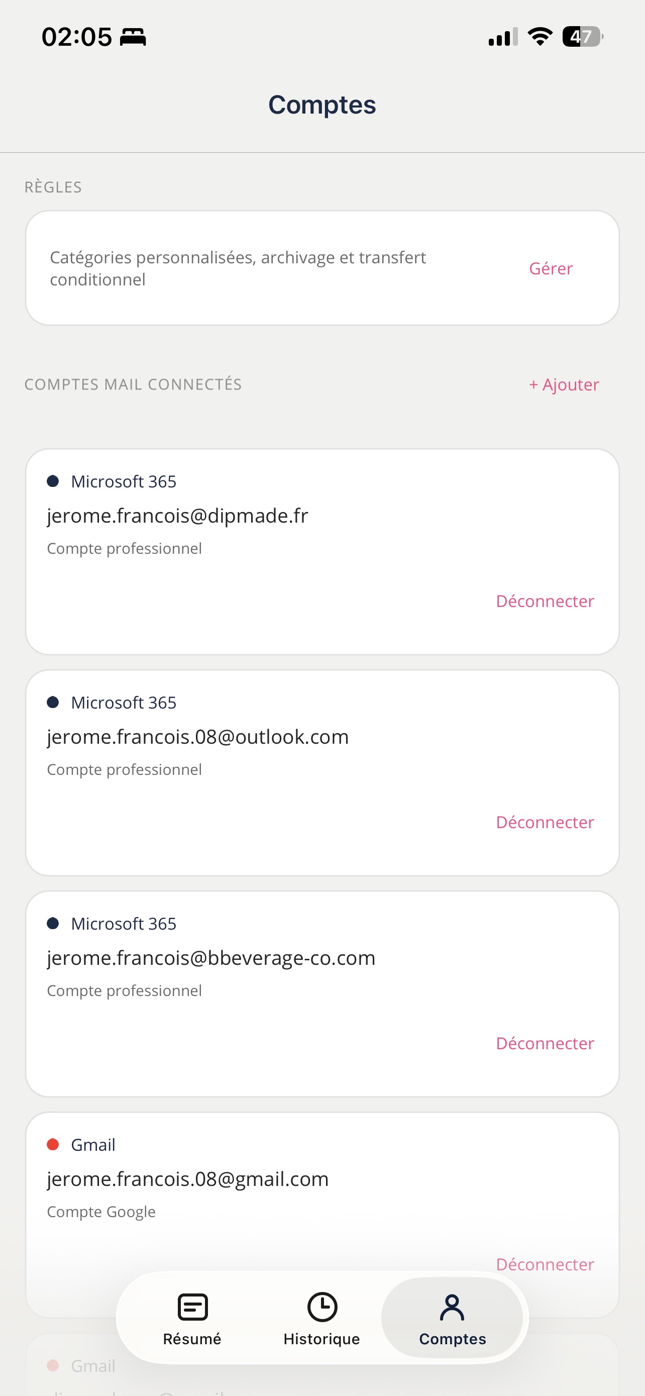 Screenshot 4 of InboxBrief