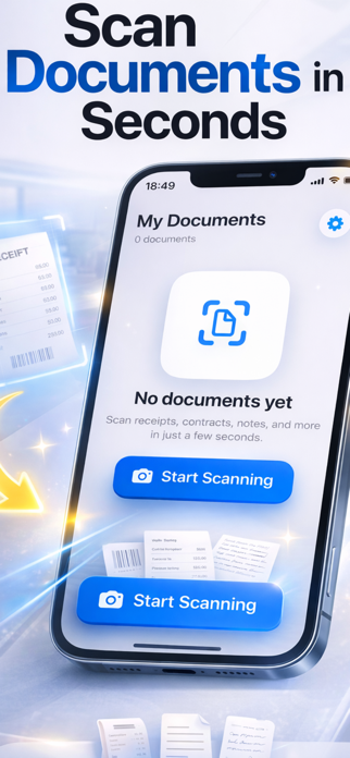 PDF Scanner: Scan to PDF, OCR Screenshot 1 of 5