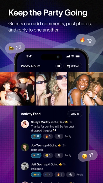 Partiful Invites Screenshot