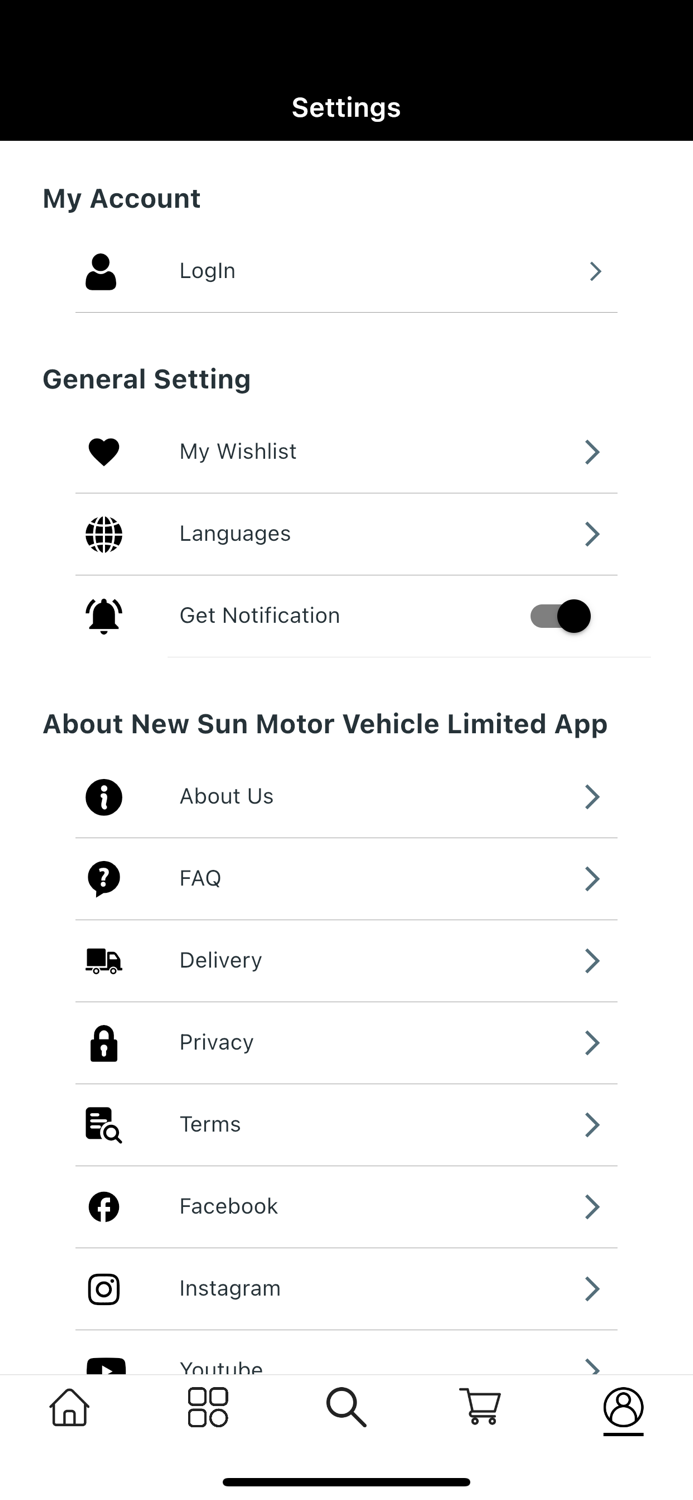 New Sun Motor Vehicle Limited