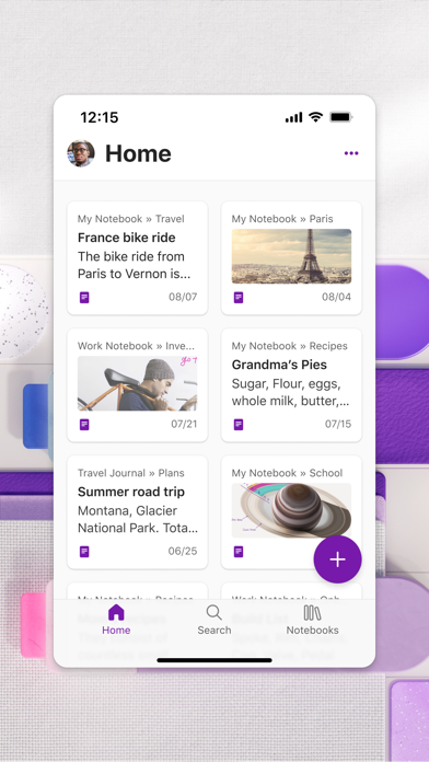 Screenshot #1 pour Microsoft OneNote