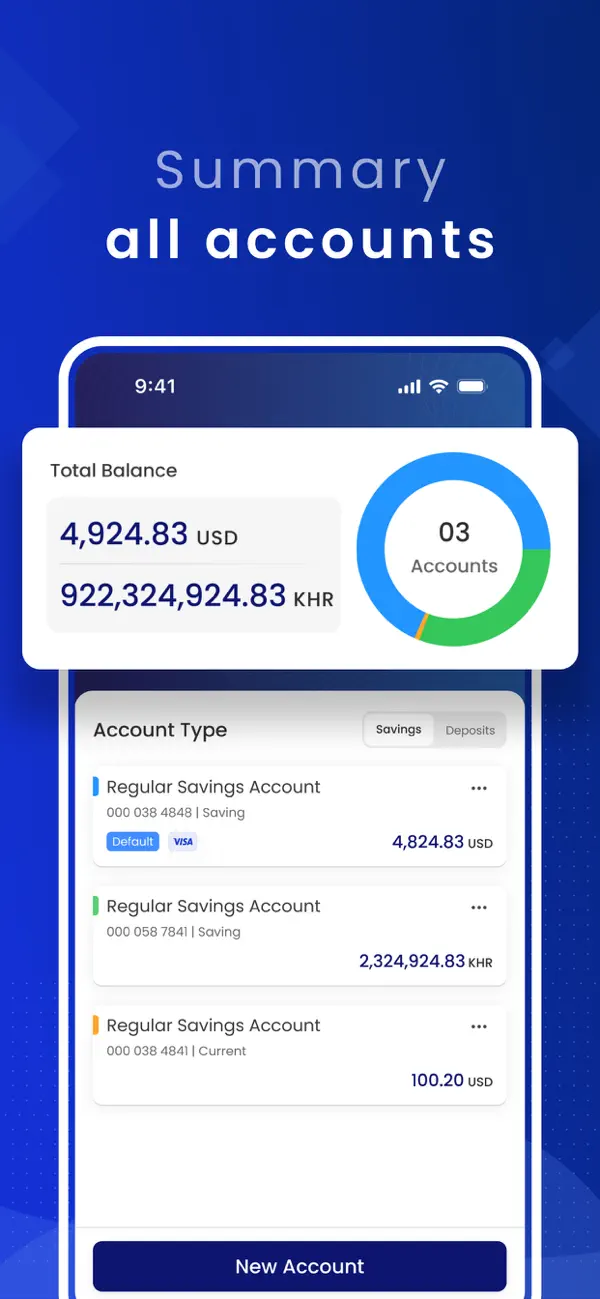 Screenshot #3 pour CAB Bank Mobile