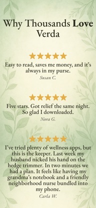 Verda: Home Apothecary screenshot 5