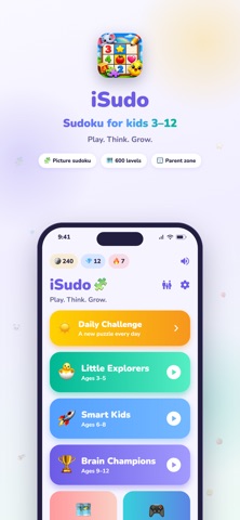 iSudo: Sudoku for Kids screenshot 5
