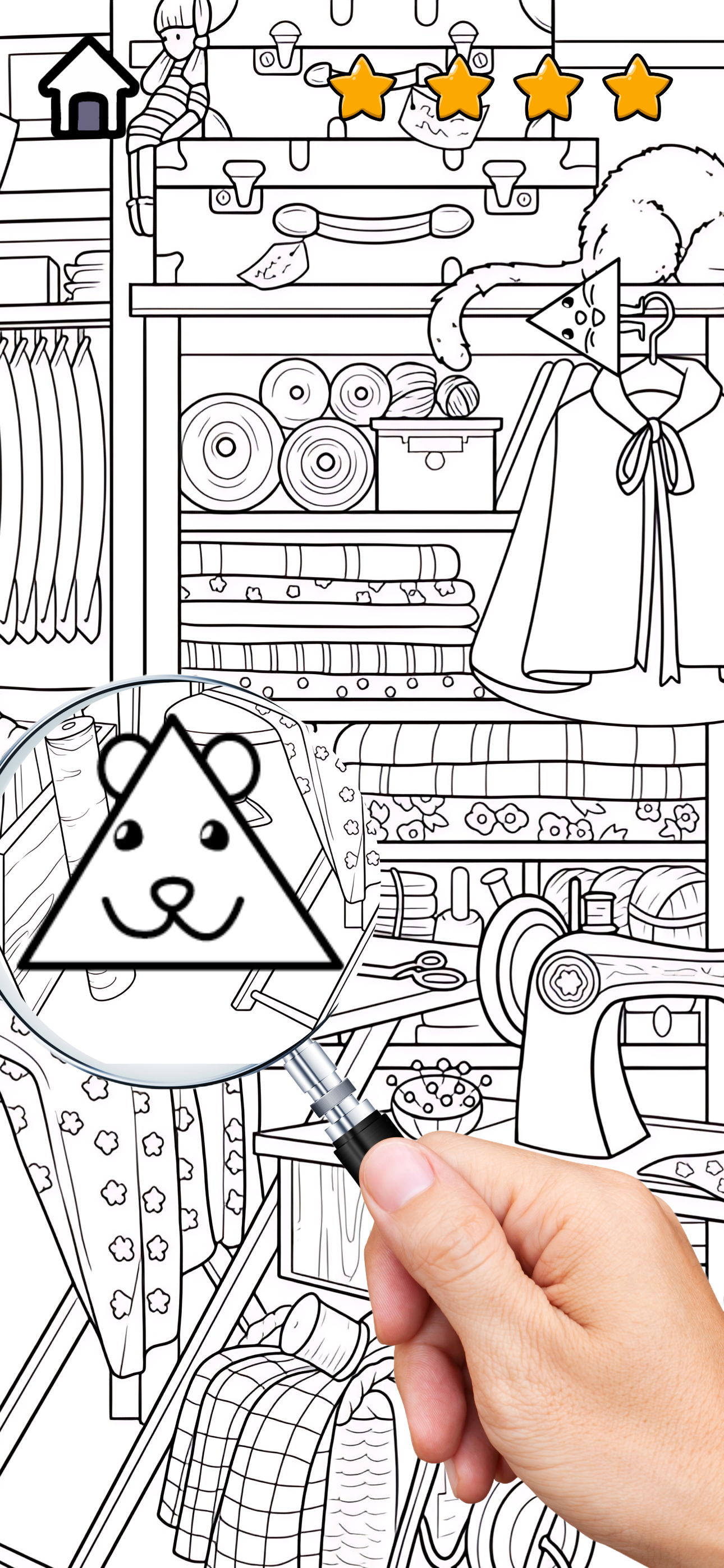 Hidden cats- seek and find